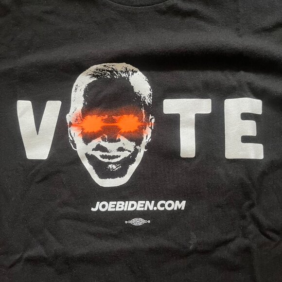 VERY RARE! 2024 Dark Biden tee shirt. Glows in the dark - Picture 2 of 3